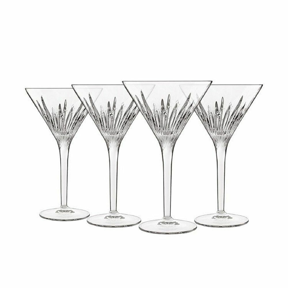 Luigi Bormioli Mixology Martini Glasses Set 4