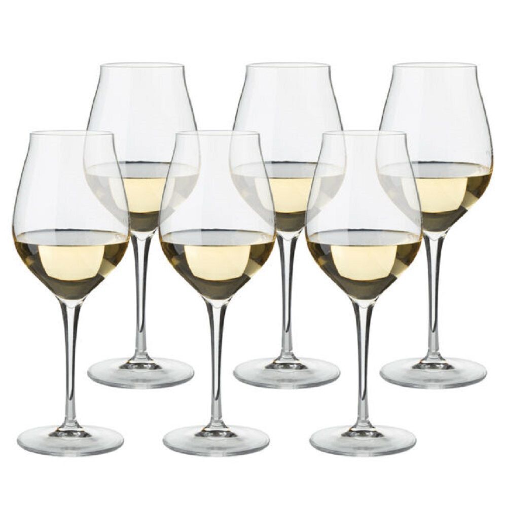 Luigi Bormioli Set 6 Vinea Malvasia Orvieto White Wine Glasses 350ml Set 6