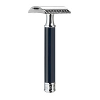 Muhle R101 Black Safety Razor Open Tooth Comb - Chrome Plated