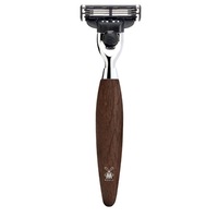 Muhle R873 M3 Kosmo 3 Blade Razor Gillette Mach3 Bog Oak