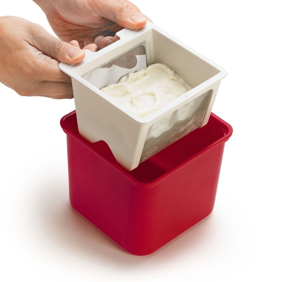 Cuisipro Donvier Yoghurt Cheese Maker - Red