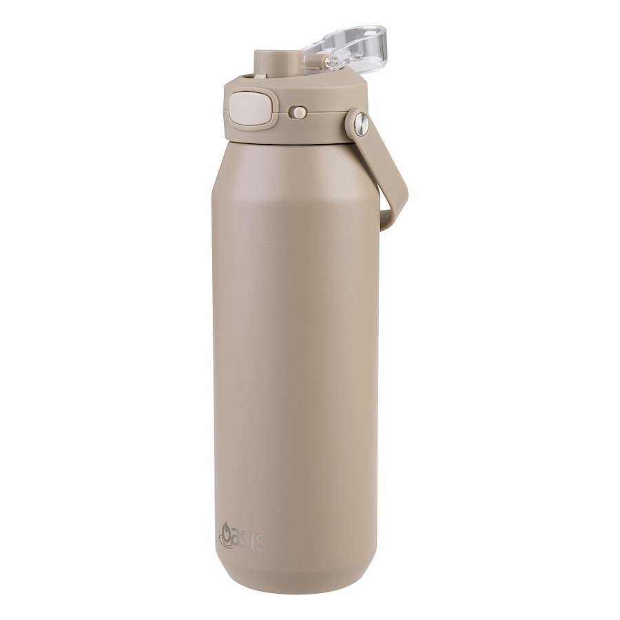 Oasis Capri Stainless Steel Ceramic Lined Insulated Drink Bottle 750ml - Latte