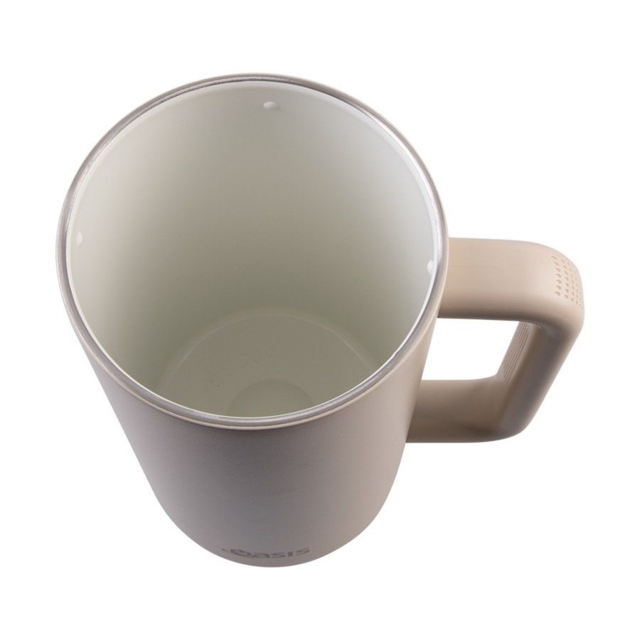 Oasis Ceramic Lined Stainless Steel Insulated Water Pitcher 1.5L - Oat