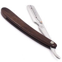 Parker SRDW Sheesham Wood Cut Throat Shaving Razor