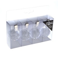Pizzazz Tablecloth Weights Acrylic Crystals - Set of 4