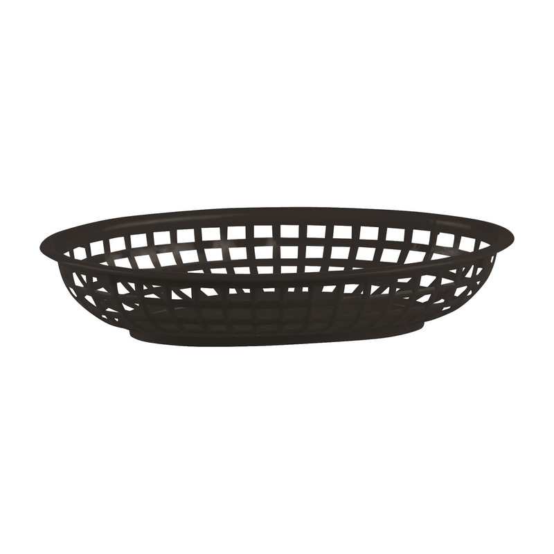 Buy Plastic Oval Bread Baskets Small 24 x 15cm Set of 12 MyDeal