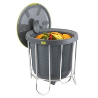 Polder Silicone Compost Bin 3.8 Litres