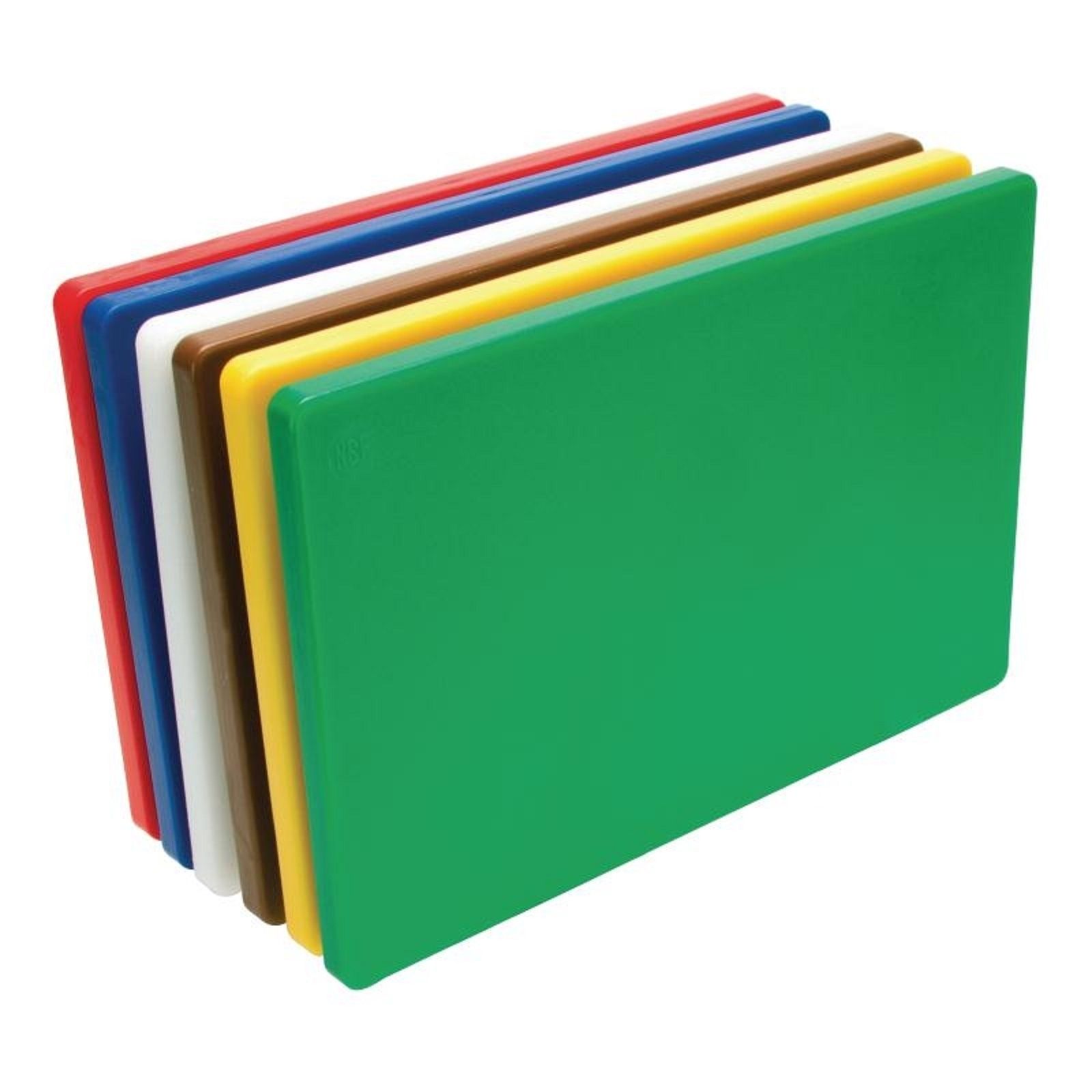 Polyethylene Colour Coded Cutting Board HACCP 250 x 450 x 13mm - Set of 6