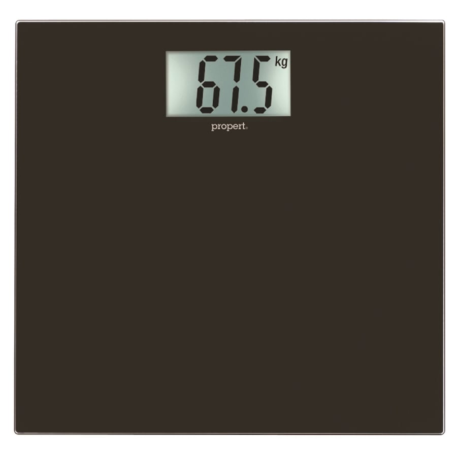 Propert 150kg Glass Digital Bathroom Scale - Black