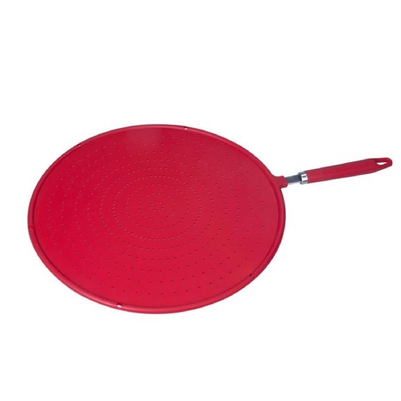 Buy RED SILICONE SPLATTER SCREEN MyDeal