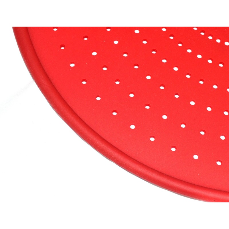 Buy RED SILICONE SPLATTER SCREEN MyDeal