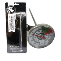 Rhinowares Milk Frothing Thermometer Short