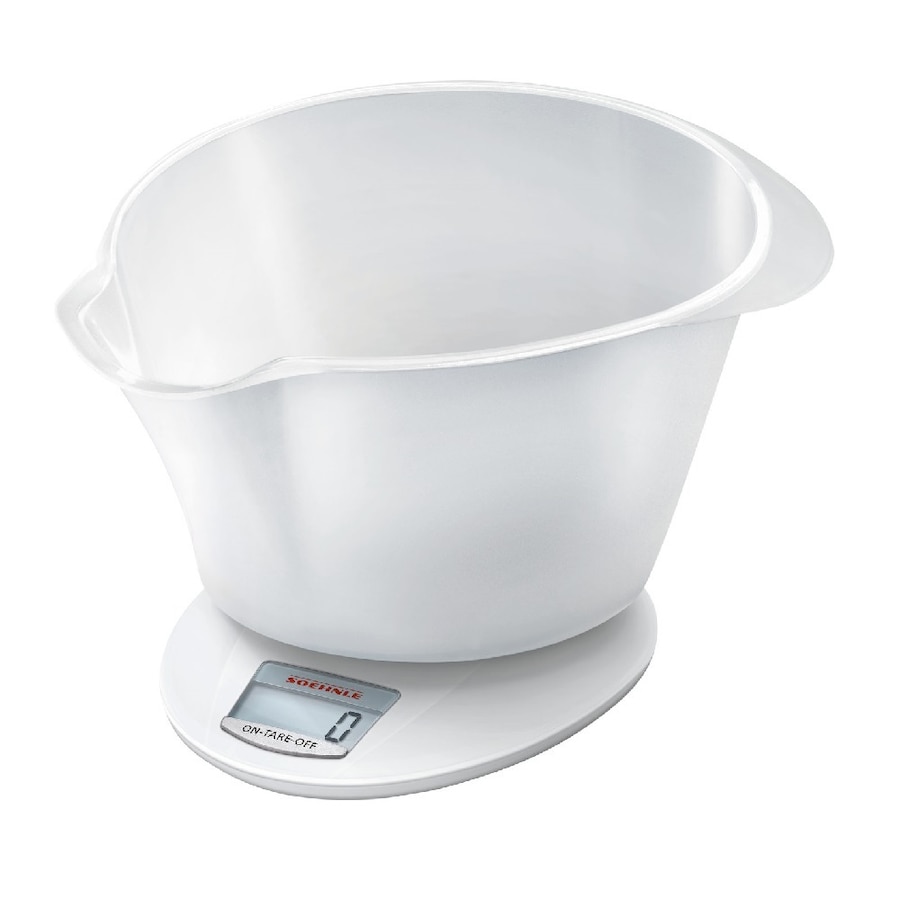 Soehnle Roma Plus White Digital Kitchen Scales 5kg