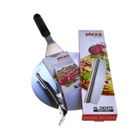 Al Dente Stainless Steel Pizza Pack - Lifter Cutter Gripper