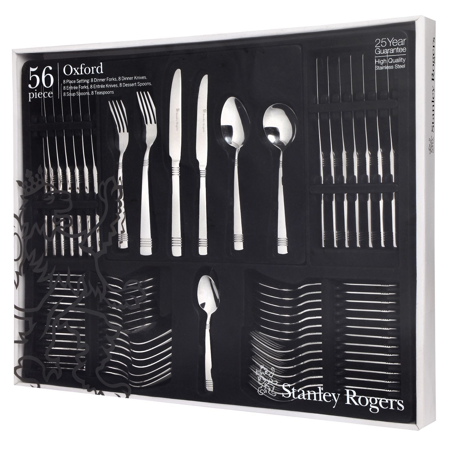 Stanley Rogers 56 Piece Oxford Cutlery Gift Boxed Set 