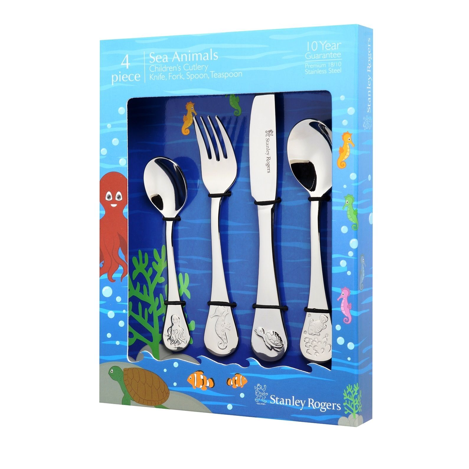 Stanley Rogers Children'S Cutlery Set - Sea Animals