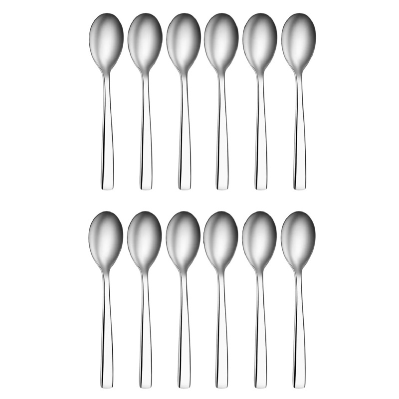 Buy Tablekraft Amalfi Stainless Steel Table Spoons - Set 12 - MyDeal