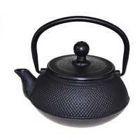 Teaology Cast Iron Teapot - Fine Hobnail Black 500ml