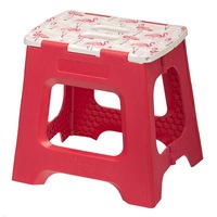 Vigar Folding Stool - Flamingo 32cm