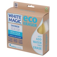 White Magic Eco Eraser Shower Sponge Refill Pack