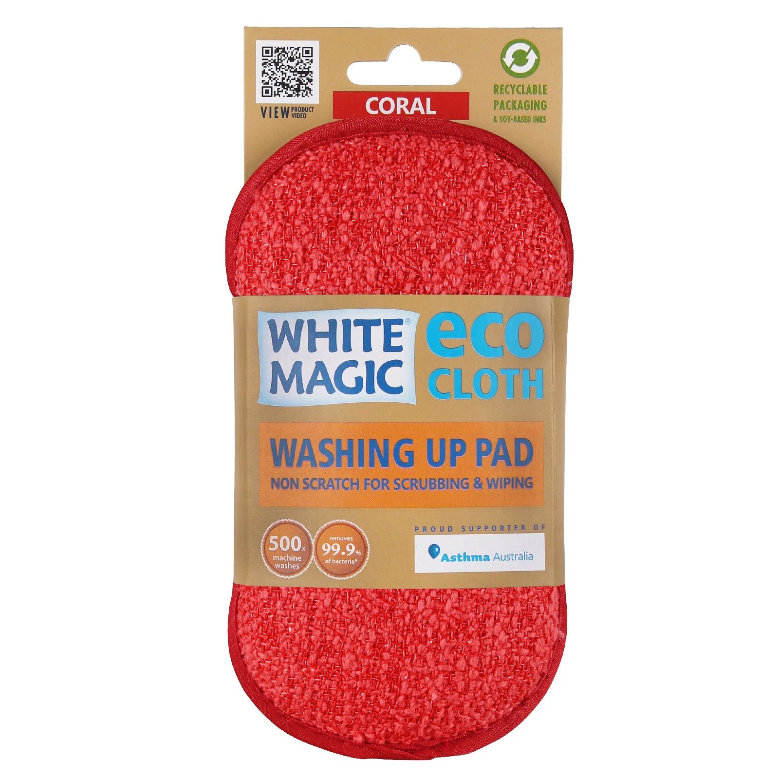White Magic Microfibre Washing Up Pad
