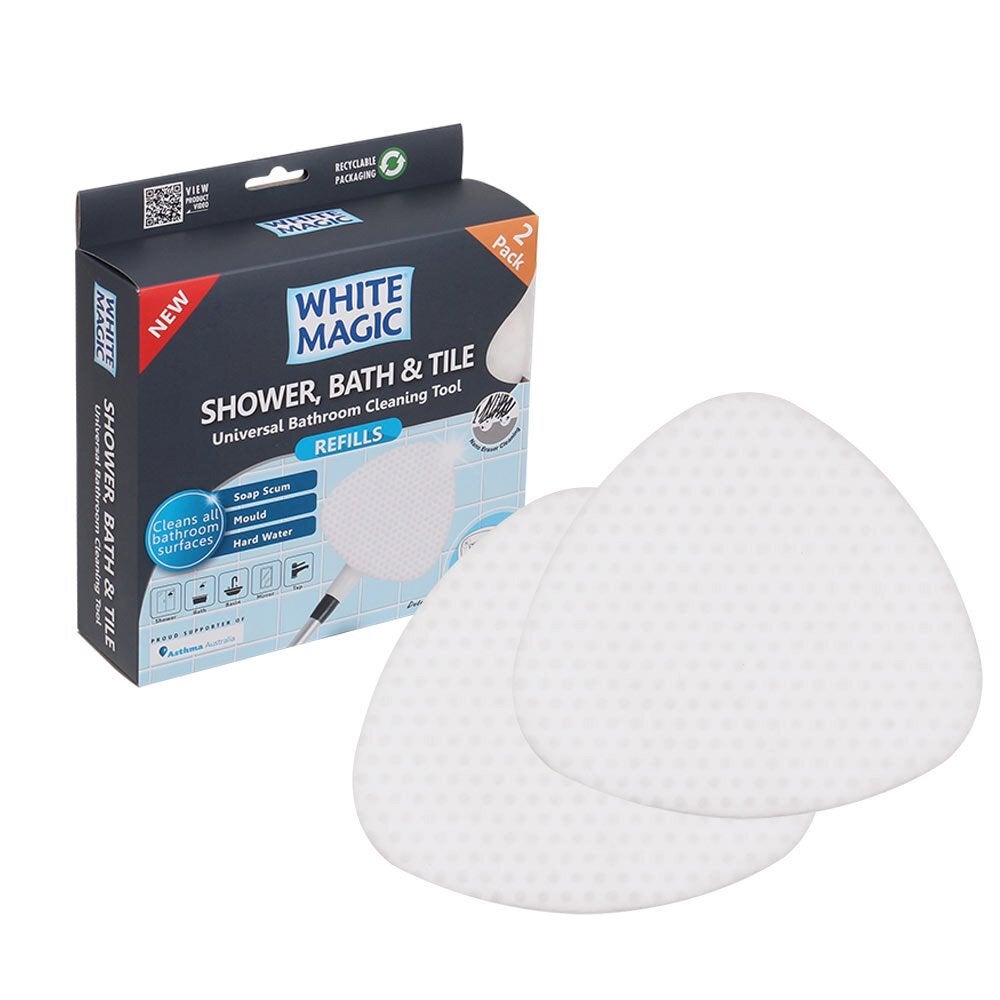 White Magic Shower Bath and Tile Refills Pack of 2