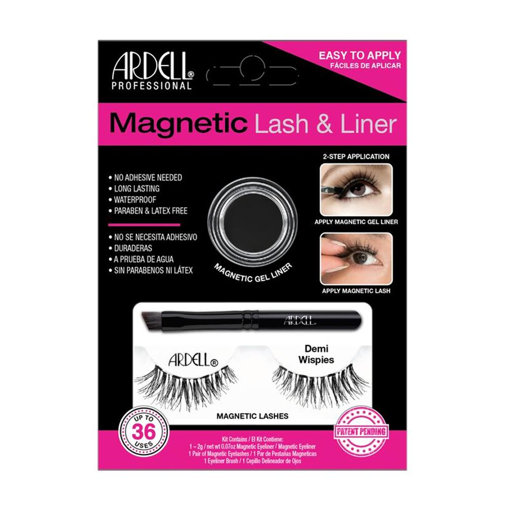 Ardell Magnetic Lash & Liner - Demi Wispies No Adhesive Long Lasting