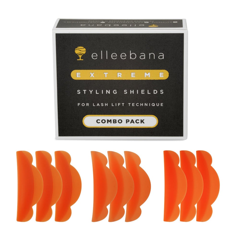 Elleebana Extreme Styling Shields Professional Lash Lifting Small Medium Large