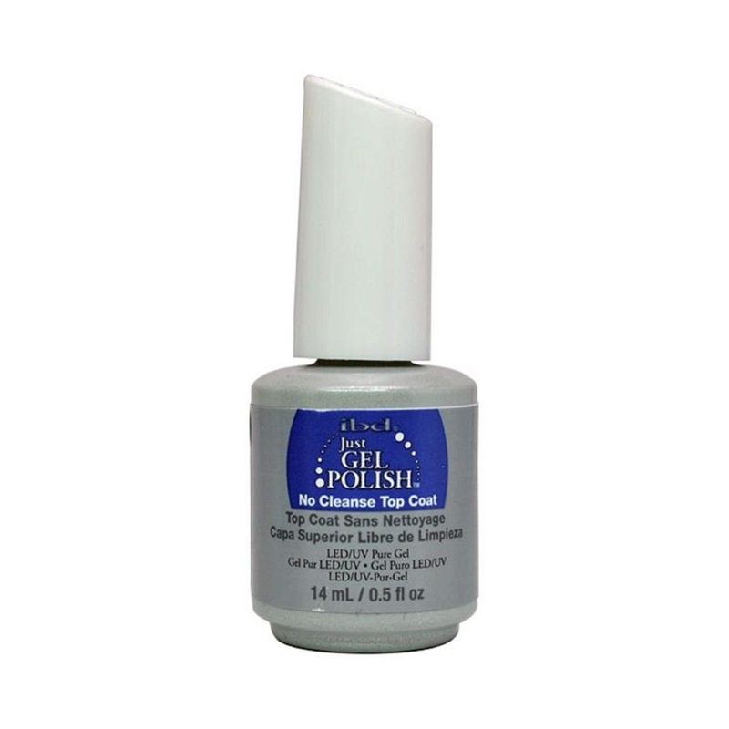 Buy IBD Gel Polish No Cleanse Top Coat (14ml) LED/UV High Shine Nails ...