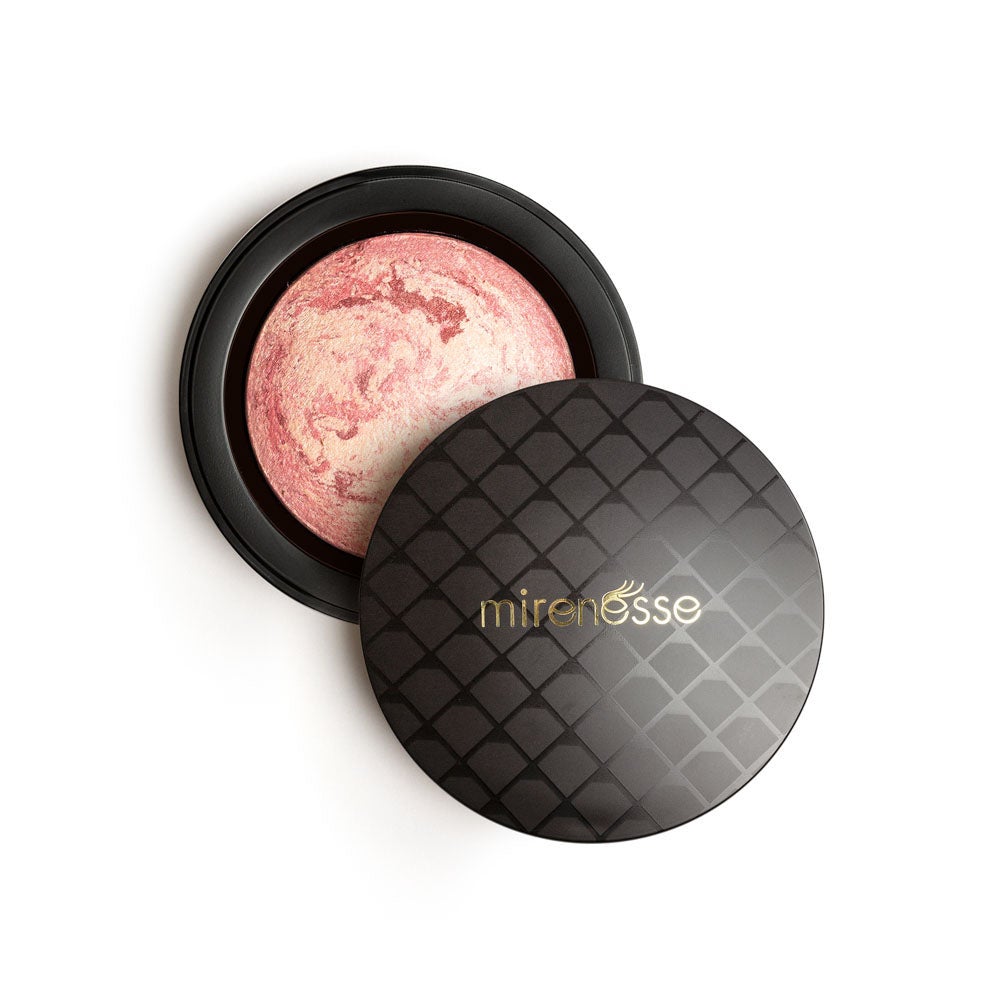 Mirenesse Marble Mineral Baked Powder Blush (12g)