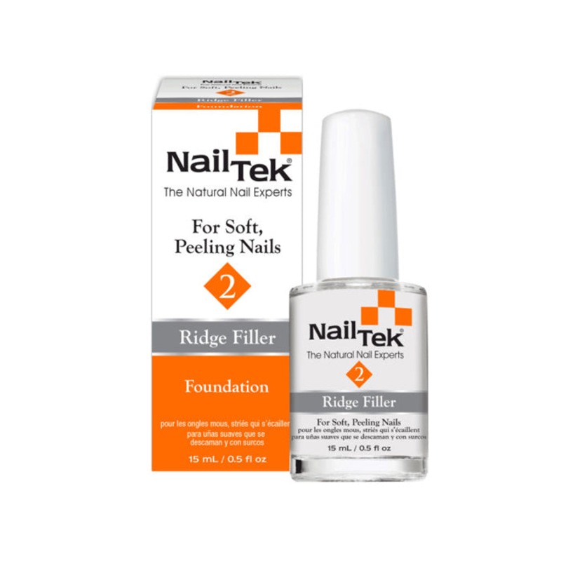 Buy Nail Tek Foundation 2 Ridge Filler for Soft, Peeling Nails 15ml