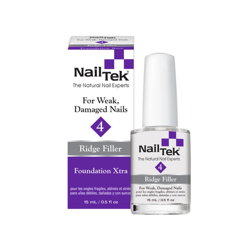 Buy Nail Tek Foundation Xtra 4 Ridge Filler for Weak, Damaged Nails