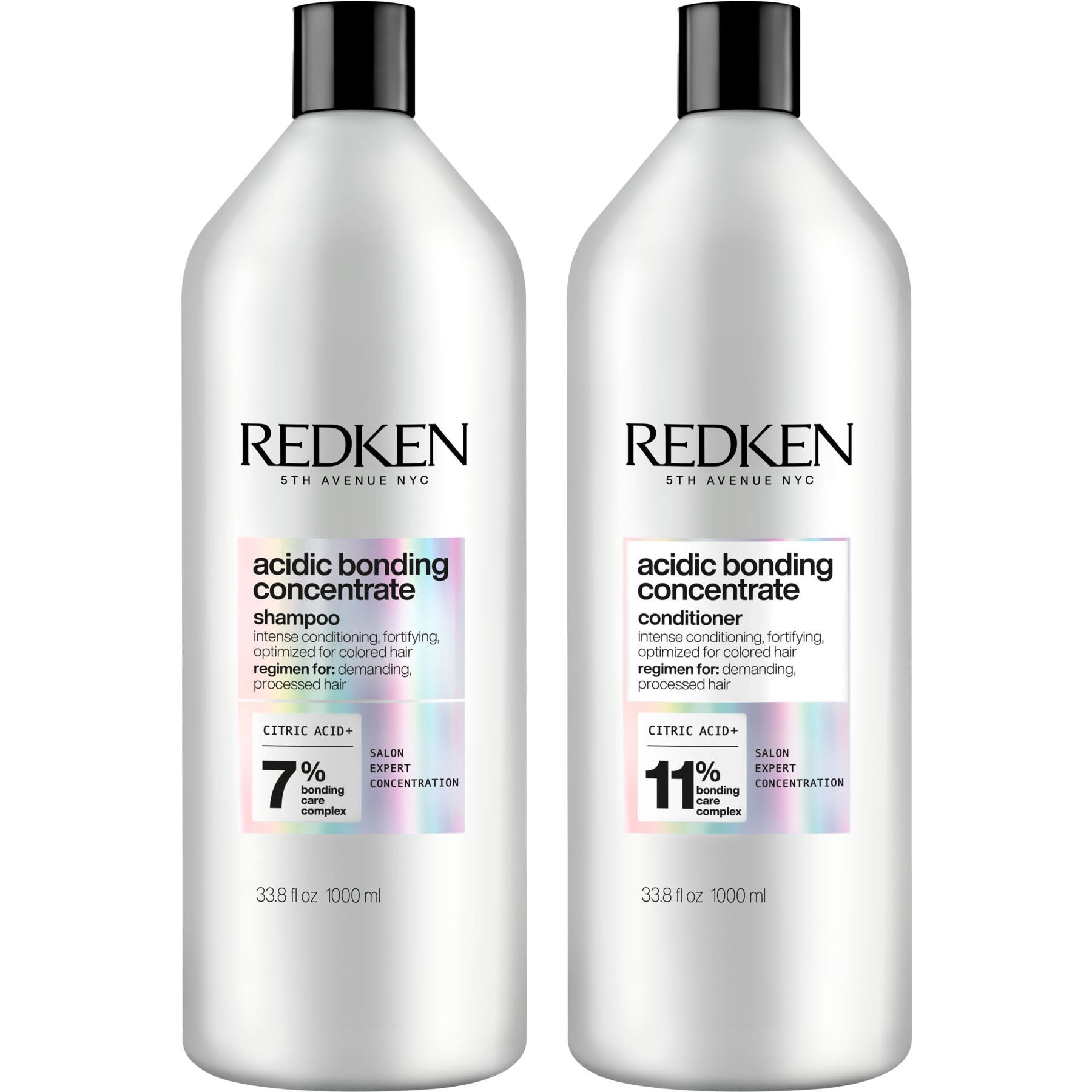 Redken Acidic Bonding Concentrate Shampoo & Conditioner Pack 1 Litre