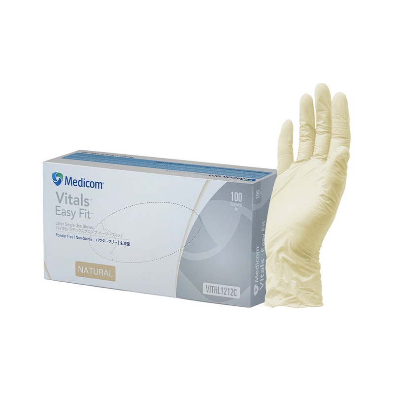 Buy Vitals Easy Fit Latex Gloves MyDeal