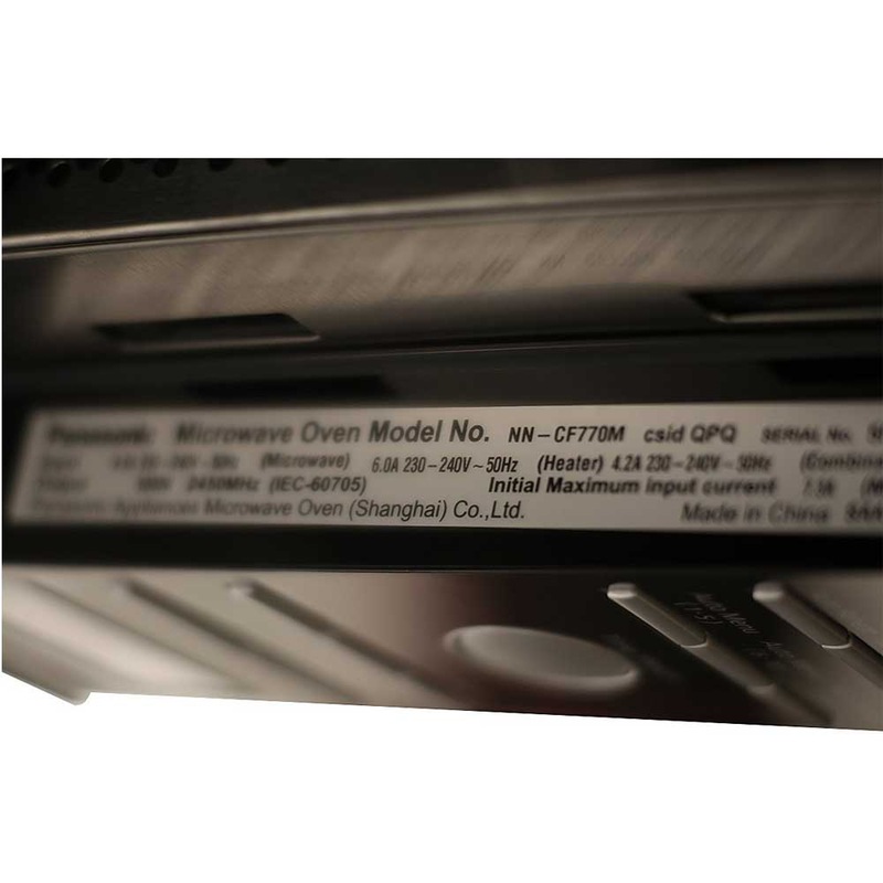 Buy Panasonic NNCF770M Convection Flatbed Inverter Microwave Oven MyDeal