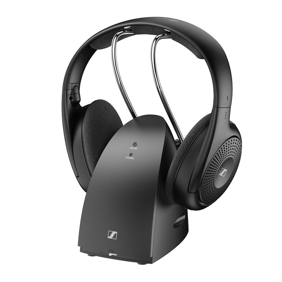 Sennheiser RS120-W RS 120-W On-Ear Wireless Headphones - Black