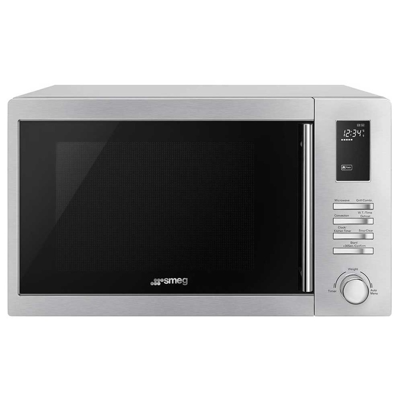 Buy Smeg SA34MX Microwave Oven With Grill MyDeal