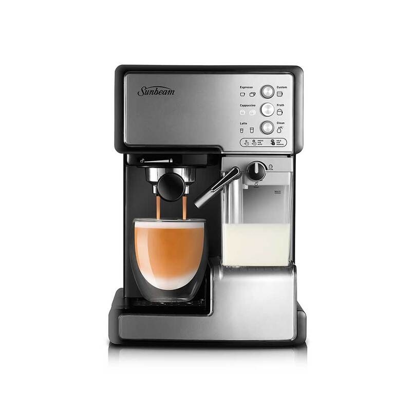 Buy Sunbeam EM5000 Café Barista Coffee Machine Stainless Steel MyDeal