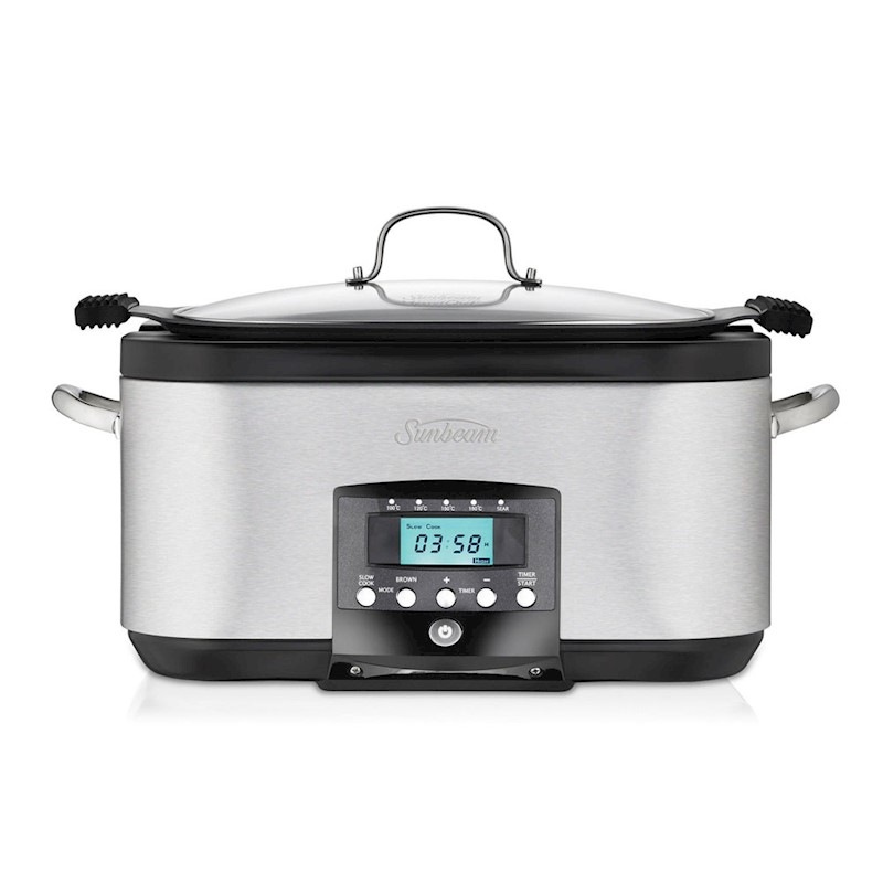 Buy Sunbeam HP8555 SecretChef Electronic Sear and Slow Cooker 5.5L MyDeal