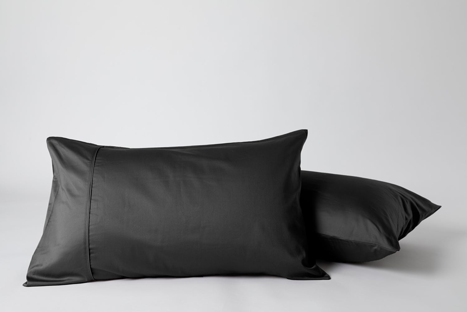 1000TC Pure Cotton Standard Pillowcases Pair - 48x73cm