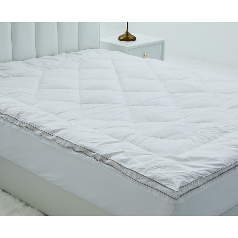 Buy HIGH QUALITY Premium Cotton cover Mattress Topper MyDeal