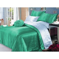 Luxury Soft Silky Satin Quilt Cover Set