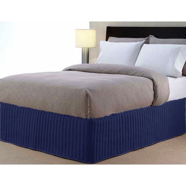 Ramesses Easy Fit Quilted Elastic Fitted ValanceBox Spring Cover Base Cover 