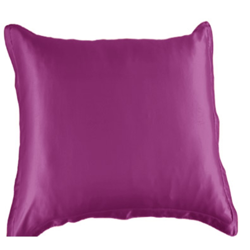 Buy Silky Satin European Pillowcases in Pair MyDeal