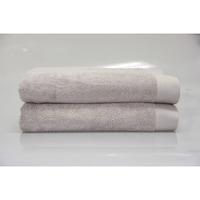 Twin Pack Air Twist Bath towel 580gsm-70cm x 140cm