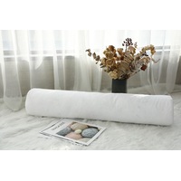 White Goose Down Body Roll Pillow