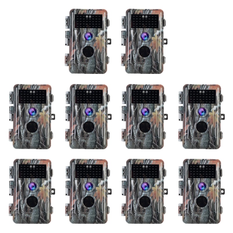 Buy 10Pack Camo Hunting Trail Wildlife Game Cameras 24MP 1296P Night
