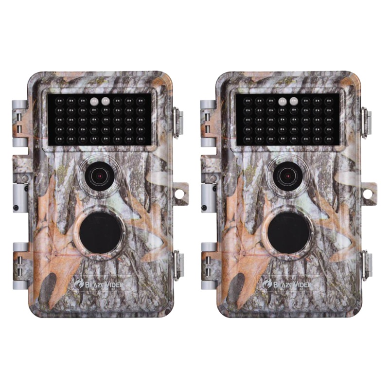 Buy 2Pack Game Trail Deer Cameras for Hunting & Home Security 24MP