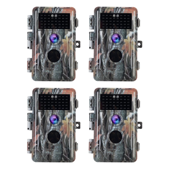 2 Pack Game Trail Deer Cameras For Hunting And Home Security 24mp 1296p