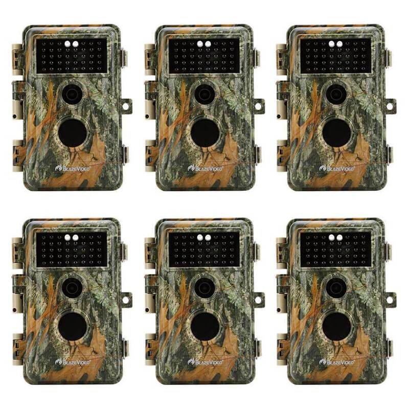 [2020 Upgraded]6Pack Wildlife Deer Hunting Trail Cams for Security